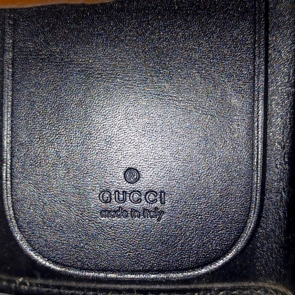 GUCCI AUTHENTIC BLACK LEATHER KEYHOLDER UNISEX EUC - Picture 5 of 14